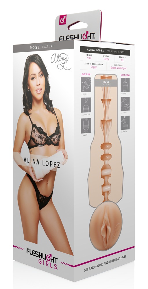 Masturbador fleshlight Alina Lopez Rose