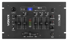 Mesa de mezclas inalámbrica Bluetooth Audio DJ PA 5 canales USB MP3 con Talkover