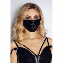 Noir - Face Mask with Ring