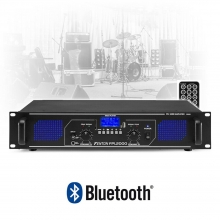Amplificador de potencia de 2 canales Digital DJ PA Amp Bluetooth MP3 2U 19 4000w