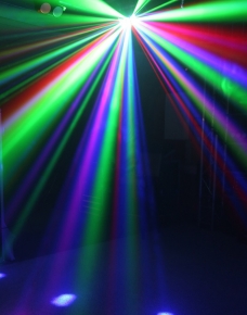 Efecto de iluminación efectos de cristales Led RGB + Strobos